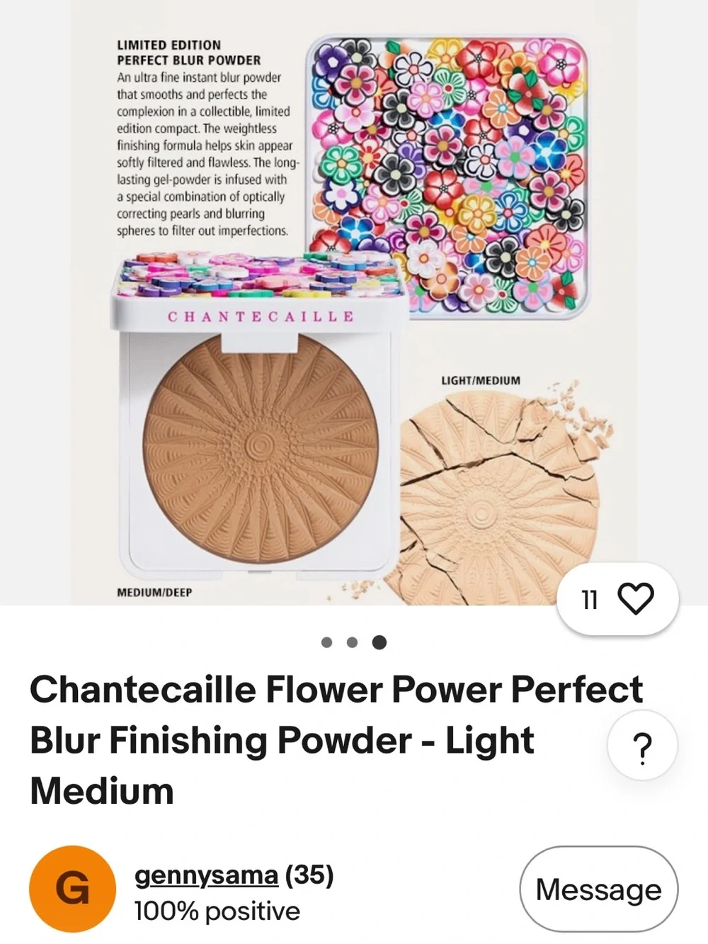 Chantecaille vanity multicolor